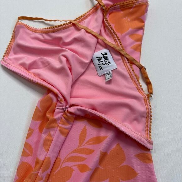 Princess Polly Pink Floral Bodycon Slip Dress - Picture 5 of 7